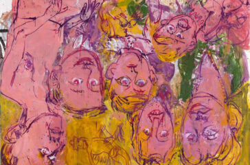 Inversioni - Wir-Daheim-1996-by-Georg-Baselitz